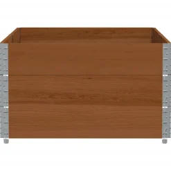 Clearance FinePRICE Kukkalaatikko ruskea 150x100 cm täysi mänty (95442)