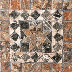 Clearance Home4you Kukkapöytä MOSAIC 30x30xK70 cm, musta