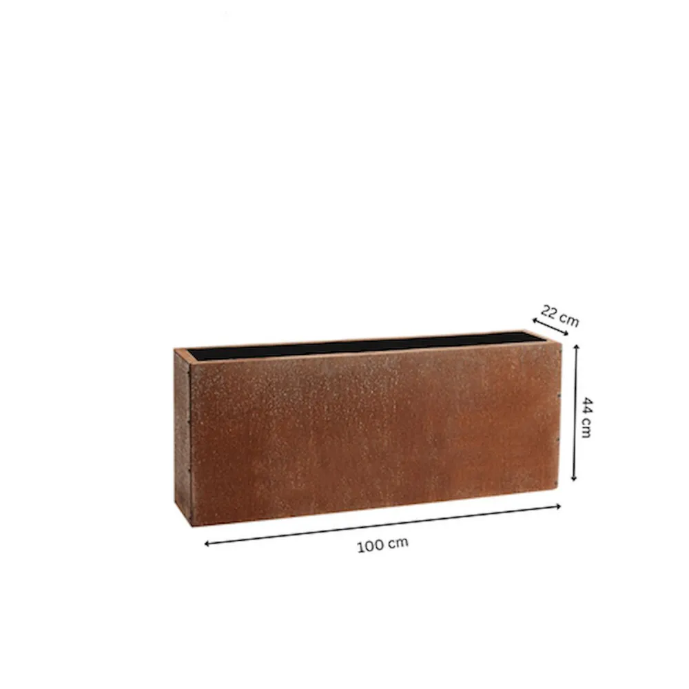 Hot GrillSymbol Kukkaruukku Petteri Wiimaa Lilly-S, 100x22x40cm