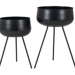 Clearance House Nordic Kukkaruukku Ardola, 2kpl, musta teräs
