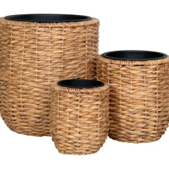 Clearance House Nordic Kukkaruukku Hanoi, 3kpl, vesihyasintti, ruskea