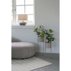 Sale House Nordic Kukkaruukku Rabo, 2kpl, teräs, hiekka