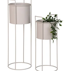 Sale House Nordic Kukkaruukku Rabo, 2kpl, teräs, hiekka