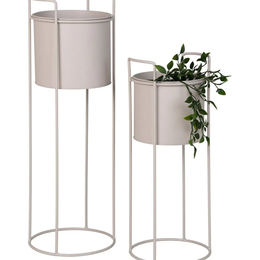 Sale House Nordic Kukkaruukku Rabo, 2kpl, teräs, hiekka
