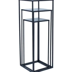 Sale Home4you Kukkateline DEIA CHI M 22x22xK60 cm, musta