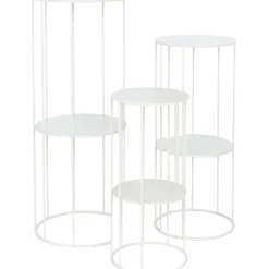 Online Home4you Kukkateline DEIA STAND L Ø28xK70 cm, lämpimänharmaa