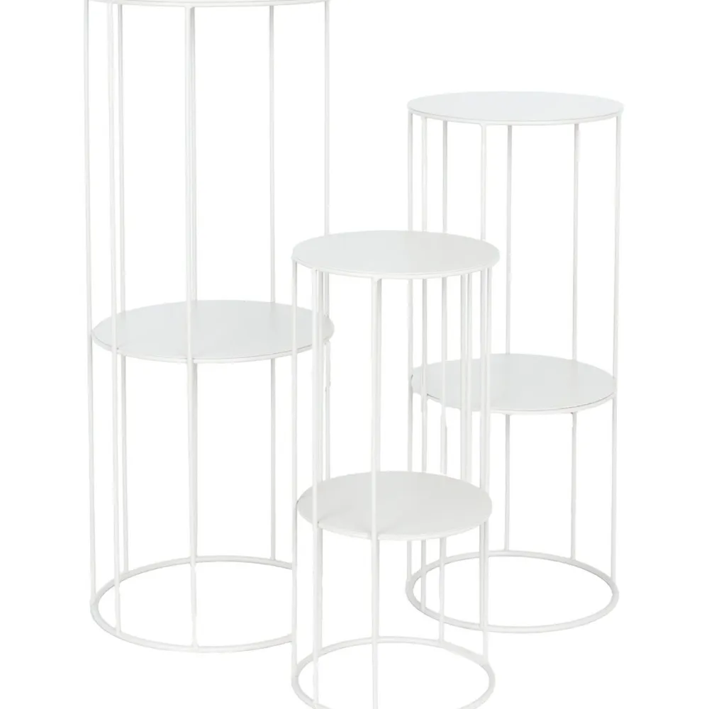 Online Home4you Kukkateline DEIA STAND L Ø28xK70 cm, lämpimänharmaa