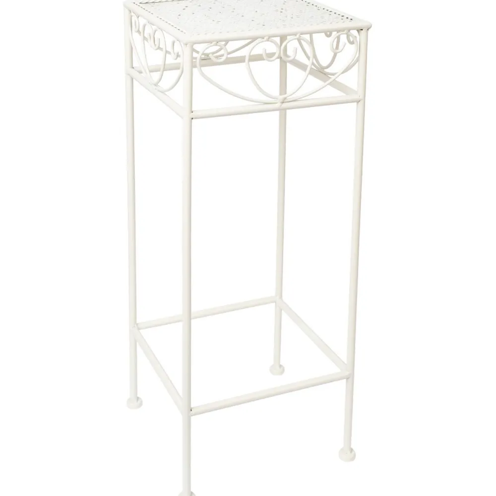Sale Home4you Kukkateline SANDY 23x23xK60 cm, antiikinvalkoinen