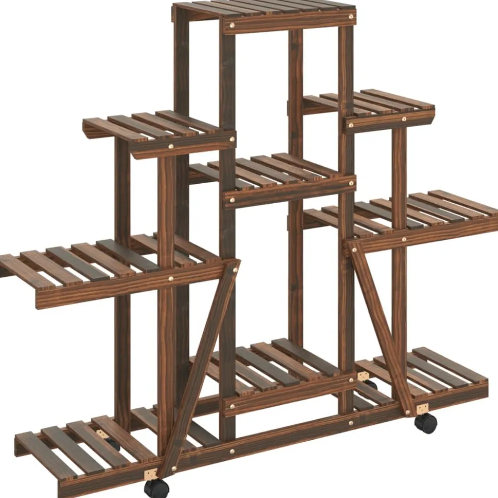 New FinePRICE Kukkateline 81x25x75,5 cm, kuusta