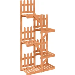 New FinePRICE Kukkateline 81x25x75,5 cm, kuusta
