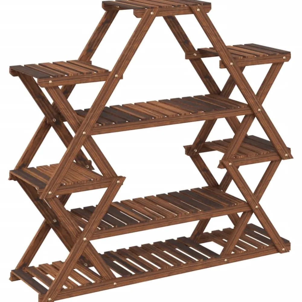 New FinePRICE Kukkateline 81x25x75,5 cm, kuusta