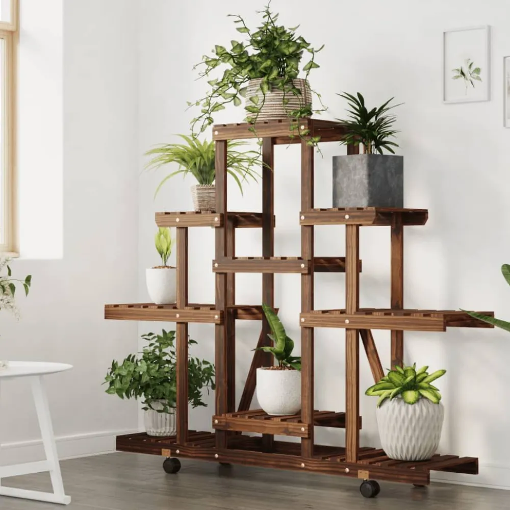 New FinePRICE Kukkateline 81x25x75,5 cm, kuusta