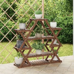 New FinePRICE Kukkateline 81x25x75,5 cm, kuusta