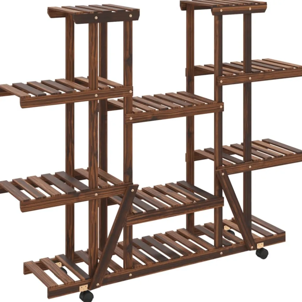New FinePRICE Kukkateline 81x25x75,5 cm, kuusta