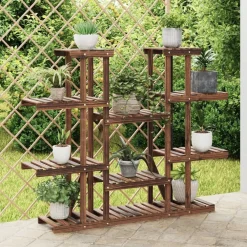New FinePRICE Kukkateline 81x25x75,5 cm, kuusta