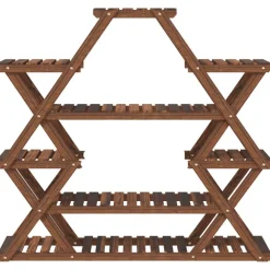 New FinePRICE Kukkateline 81x25x75,5 cm, kuusta