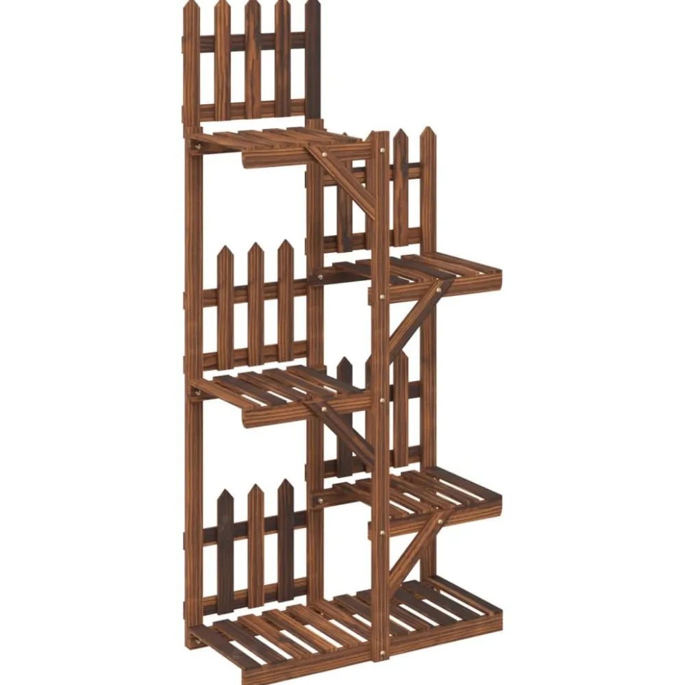 New FinePRICE Kukkateline 81x25x75,5 cm, kuusta