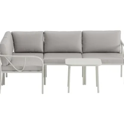 New Venture Home Kulmasohva terassille Hydra, sohvapöydällä, 4-istuttava, greige