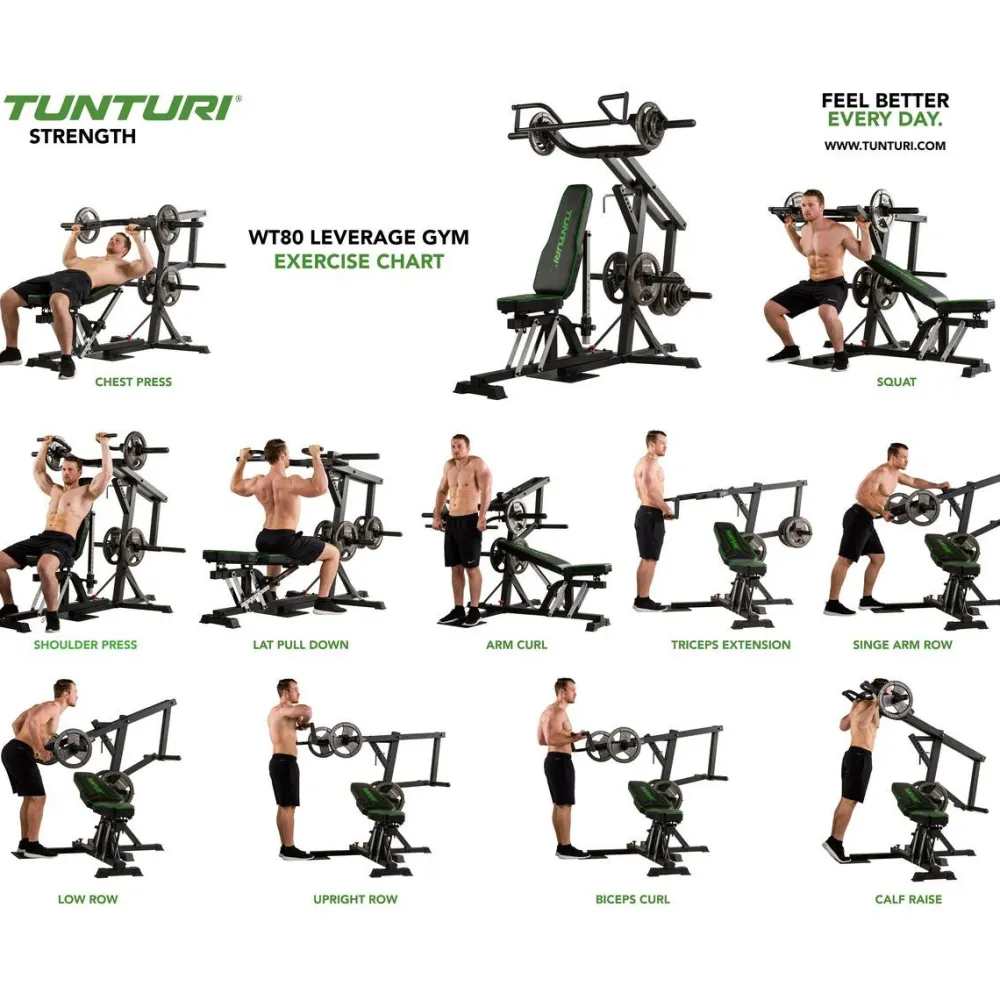 Tunturi Kuntokeskus WT80 Leverage Gym
