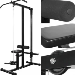 Clearance FinePRICE Kuntolaite levytanko- ja käsipainosarjalla 60,5 kg