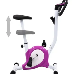 Clearance FinePRICE Kuntopyörä, hihnavastuksella, purppura