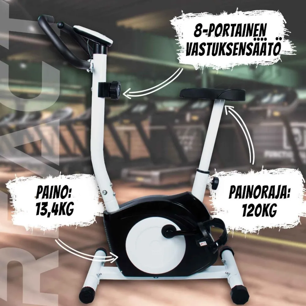 Outlet React Kuntopyörä magneettivastus max. 100 kg