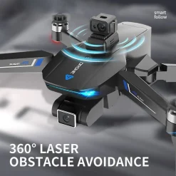 Le-On Kuvausdrone PRO1189MAX, 5G, wifi, GPS, 4K, 2 akulla