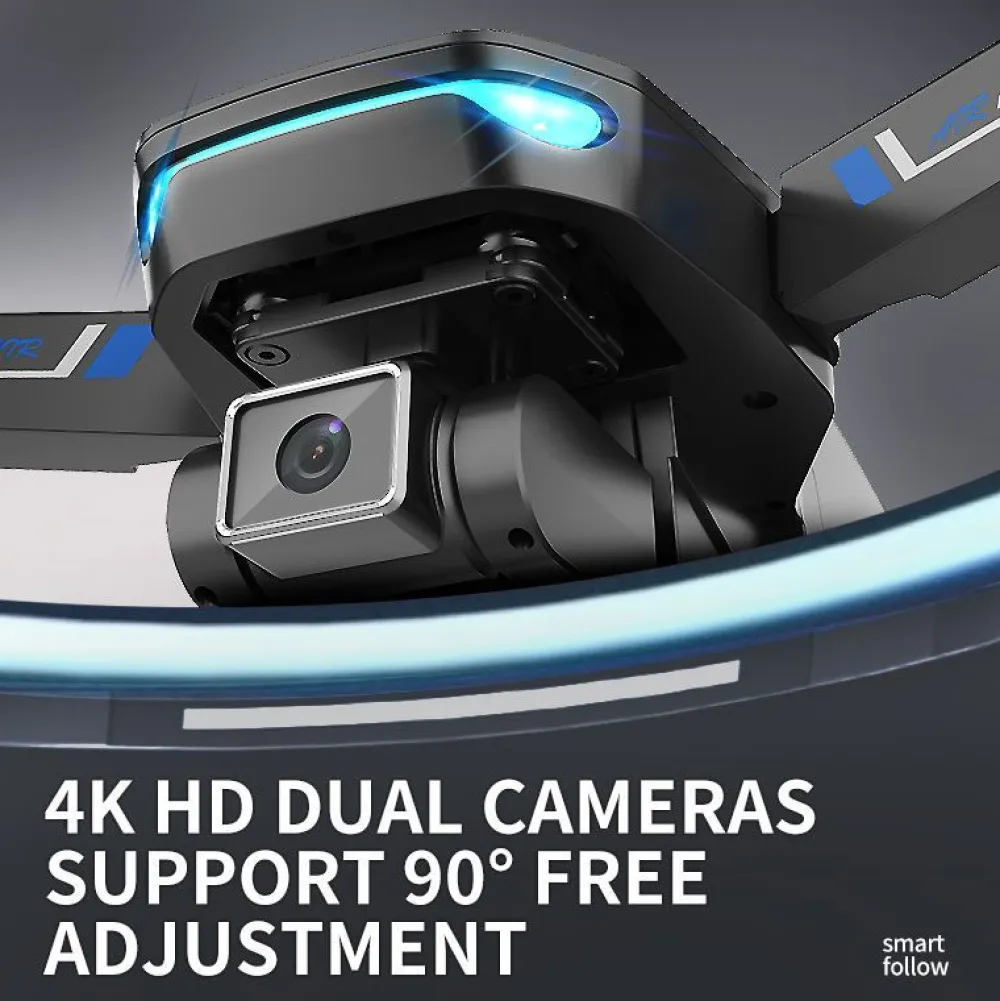 Le-On Kuvausdrone PRO1189MAX, 5G, wifi, GPS, 4K, 2 akulla