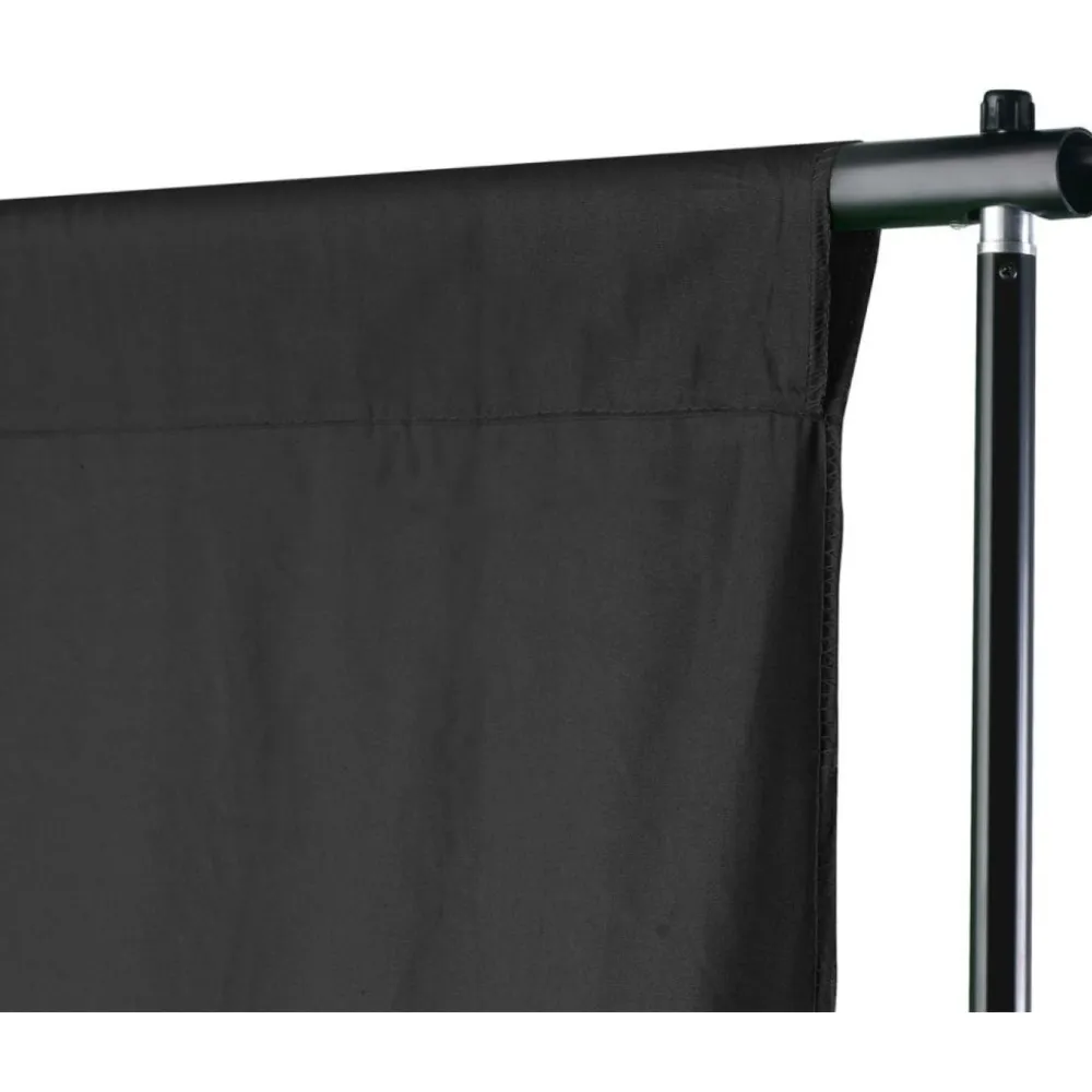 Sale FinePRICE Kuvaustaustajärjestelmä, 600x300 cm, musta