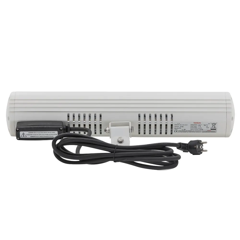 Sale Tansun Kvartsilämmitin Bahama 1,5 kW, hopea