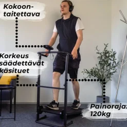 Sale React Kävely-/juoksumatto musta