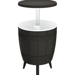 New FinePRICE Kylmäpöytä 3-in-1 musta polypropeeni (64159)