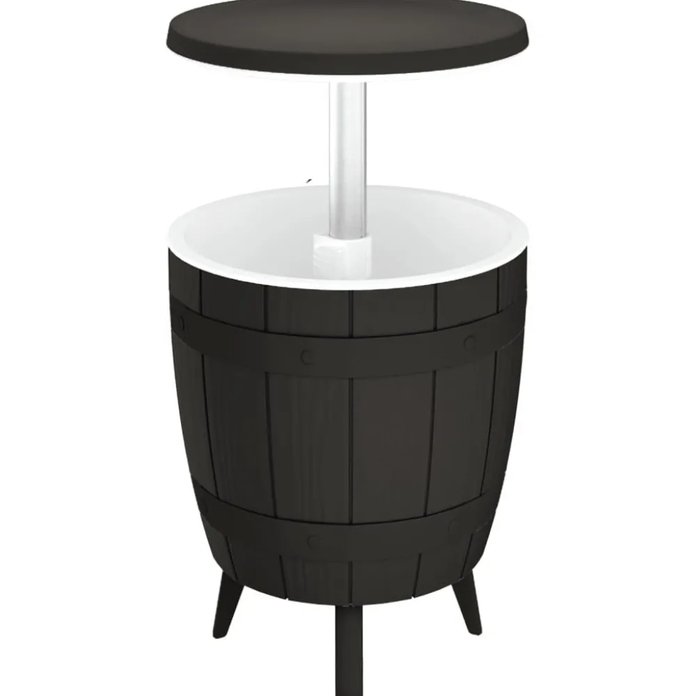 New FinePRICE Kylmäpöytä 3-in-1 musta polypropeeni (64159)