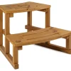 Clearance Kirami Kylpytynnyrin kaarirappu Step-A-Round 50cm lämpöpuu