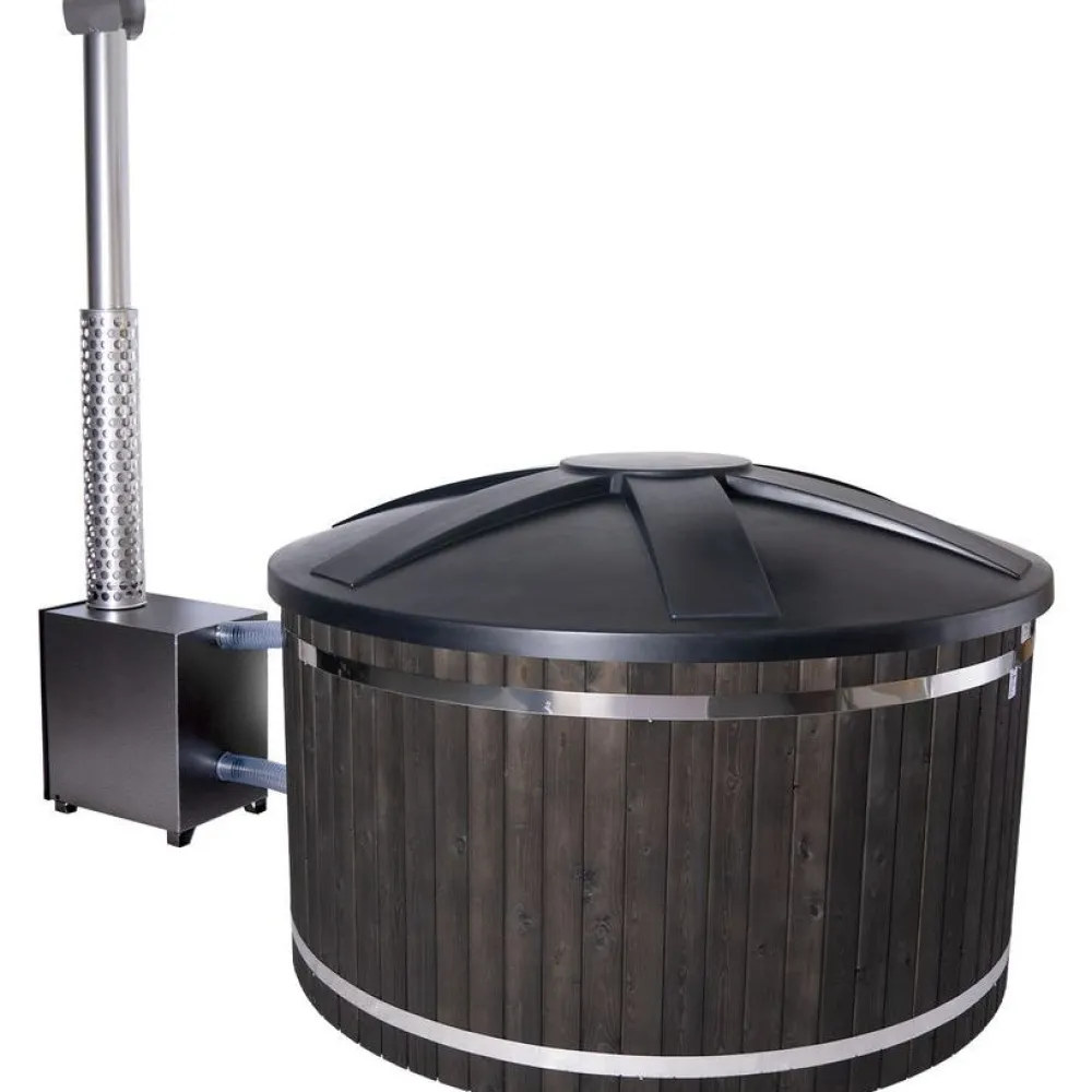 Clearance PW-Spa Kylpytynnyri Freetime L 6-8 hlöä musta/mustagraniitti