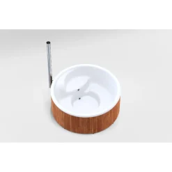 Discount Skargards Kylpytynnyri Regal 220 Dualburn, 8-10 hlöä, Thermowood/valkoinen