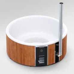 Discount Skargards Kylpytynnyri Regal 220 Dualburn, 8-10 hlöä, Thermowood/valkoinen