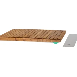 Sale Inora Laiturin ramppi , 90x200cm, ruskea kestopuu