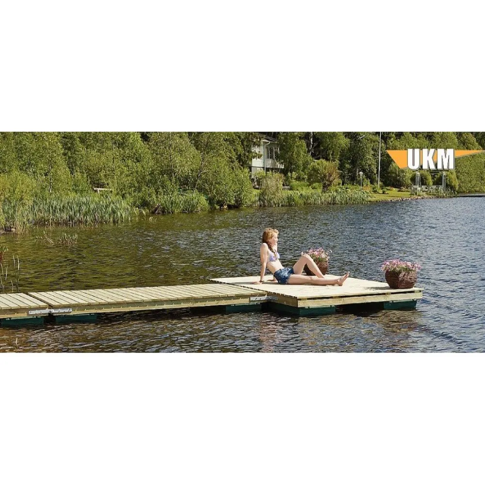New Inora Laituriponttoni Jyry 25x50x120 cm