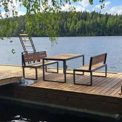 New Savorak Laiturit Laituripöytä Savorak, eri värejä Ruskea