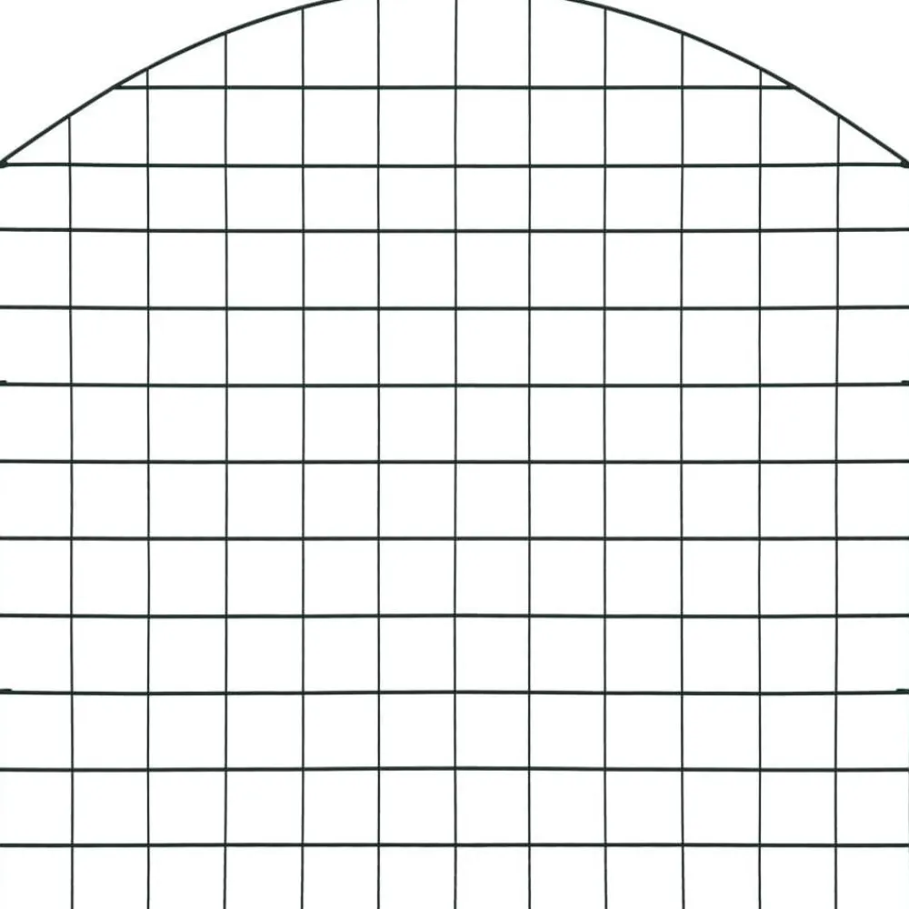 Clearance FinePRICE Lammen aitasarja kaareva 77.5x78.5cm vihreä