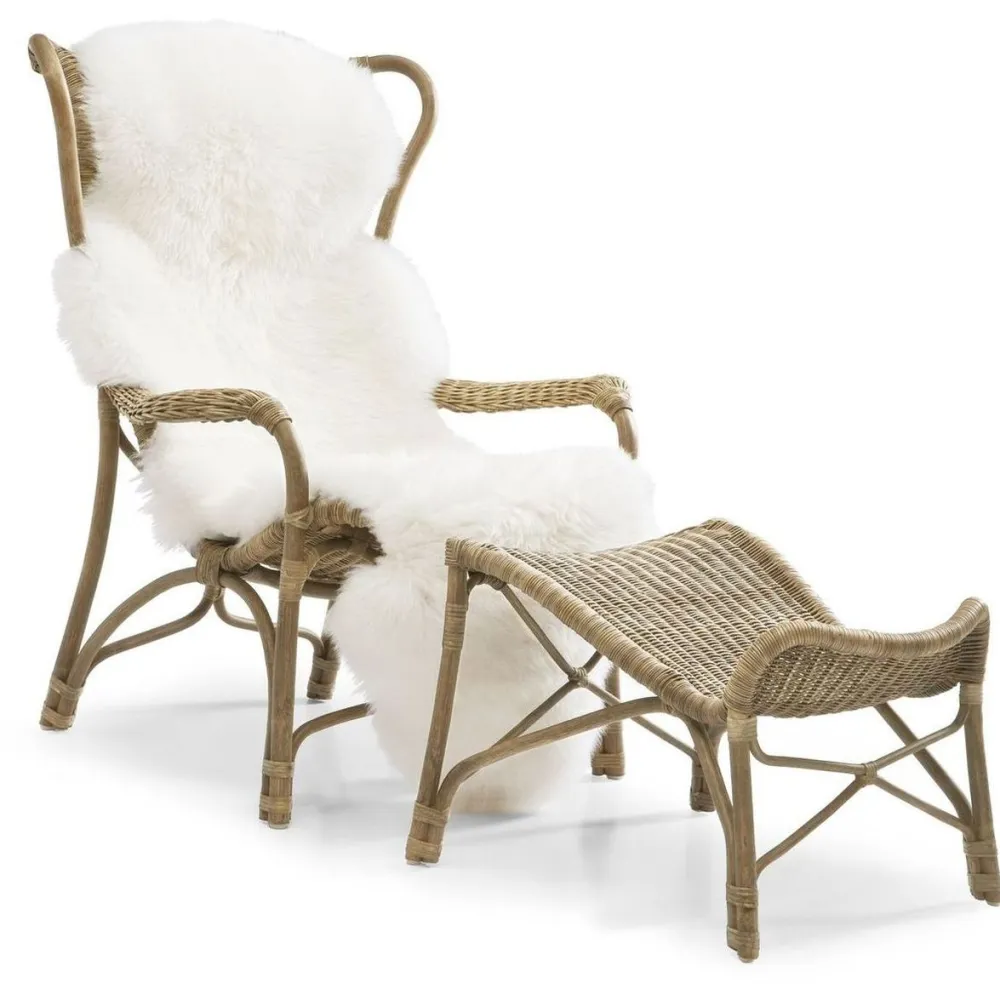 Clearance Hillerstorp Lampaantalja 160 cm lyhytkarvainen valkoinen 16080
