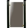 Best Hortus Lasikaide/puutarha-aita paneeli 500x1000mm