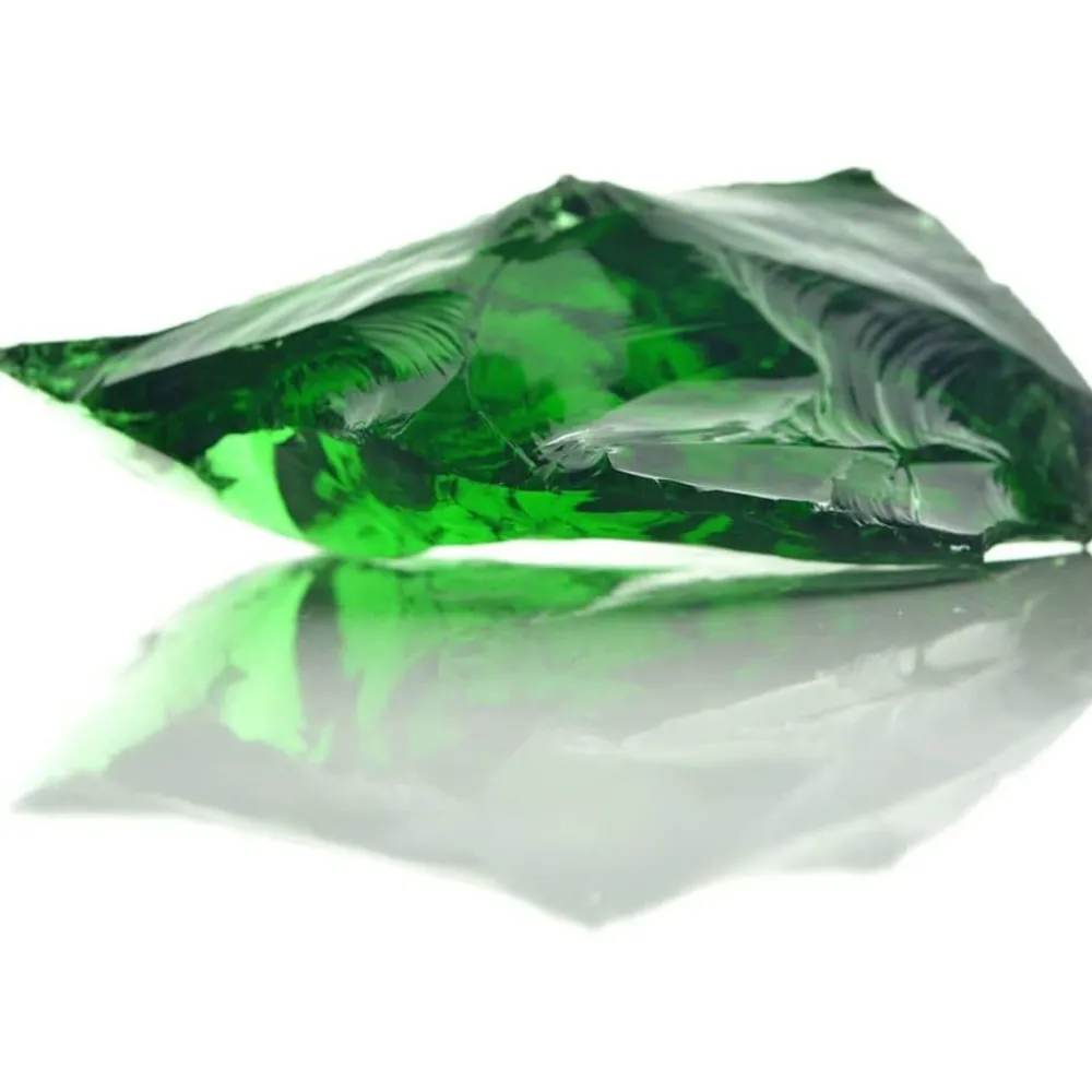 Discount FinePRICE Lasiset koristekivet vihreä 60-120mm 25 kg