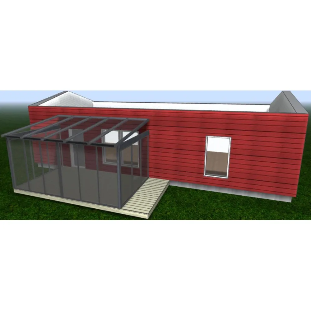 Online Maakunnan Lasi Lasiterassi 4x2,5 4000x2500 mm eri värejä