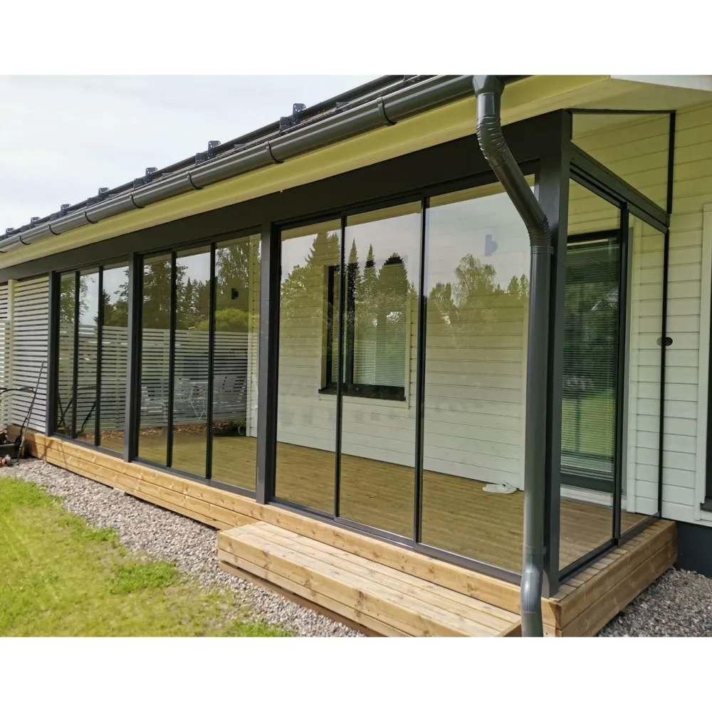 Online Maakunnan Lasi Lasiterassi 4x2,5 4000x2500 mm eri värejä