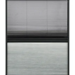 Sale FinePRICE Laskostettu hyönteisverkko ikkunaan alumiini 60x80 cm kaihdin