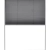 Discount FinePRICE Laskostettu hyönteisverkko ikkunaan 80x100cm alumiini