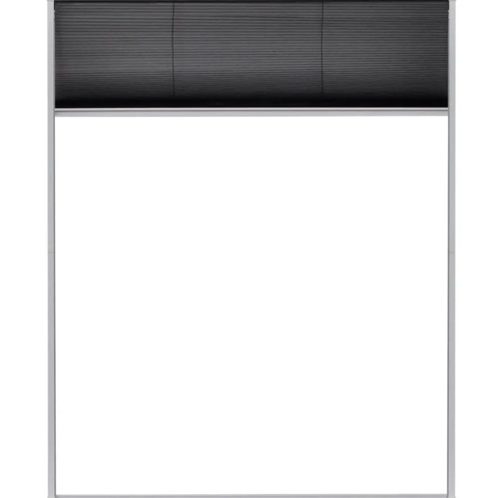 Discount FinePRICE Laskostettu hyönteisverkko ikkunaan 80x100cm alumiini