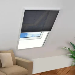 New FinePRICE Laskostettu hyönteisverkko ikkunaan 80x120cm alumiini